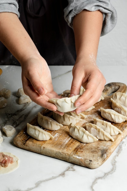 Foto gratuita cocina comida japonesa