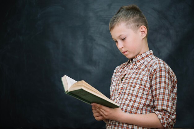 Colegial, libro, lectura