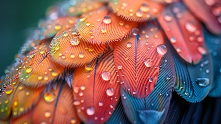 Foto gratuito colibrí fotorrealista al aire libre en la naturaleza