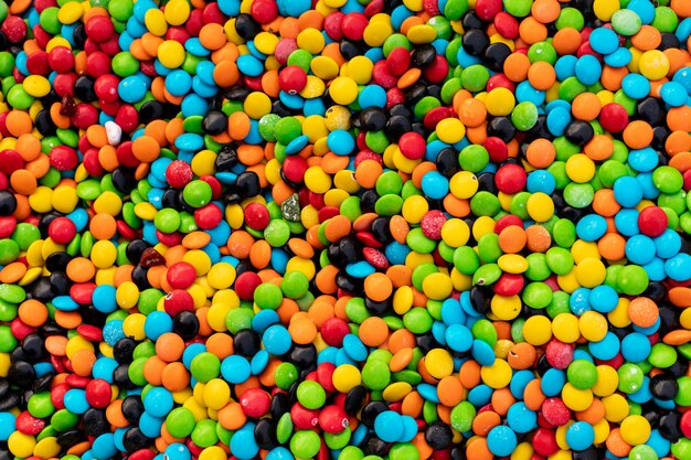 Color dulce caramelo superficie colorida