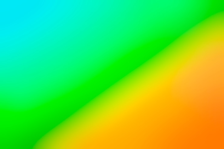 Foto gratuito colores vivos en gradación