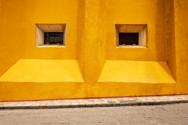 Foto gratuita colorido paisaje y arquitectura urbana mexicana