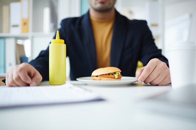 Comer por lugar de trabajo