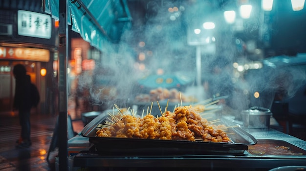 Foto gratuita comida de la calle, naturaleza muerta.