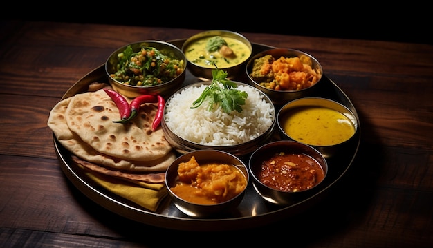 Foto gratuita comida deliciosa en la mesa