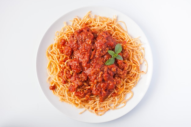 Foto gratuita comida estilo de vida spaghetti foodie gastronomía