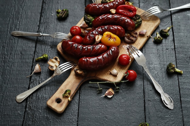 Comida a la parrilla