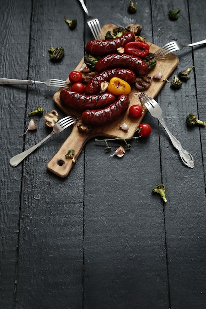 Comida a la parrilla