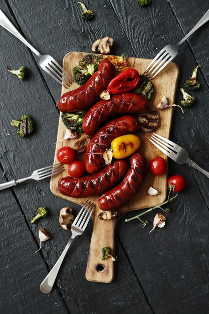 Comida a la parrilla