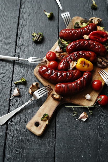 Comida a la parrilla