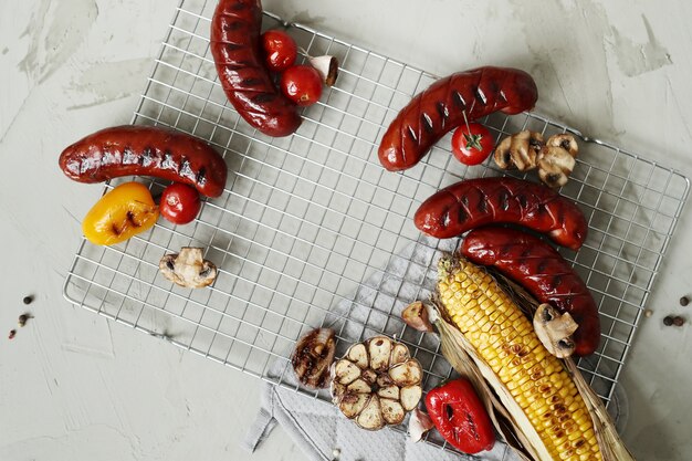 Comida a la parrilla