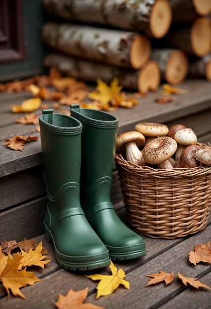 Un cómodo par de botas de otoño