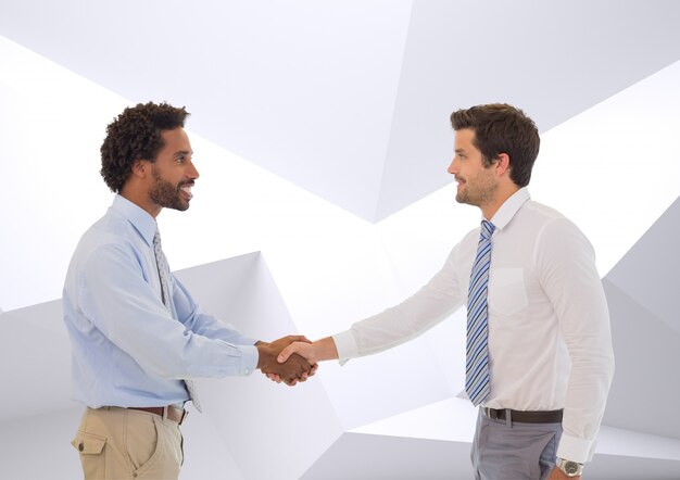 compañeros de trabajo sonriendo copia espacio asociación introducción