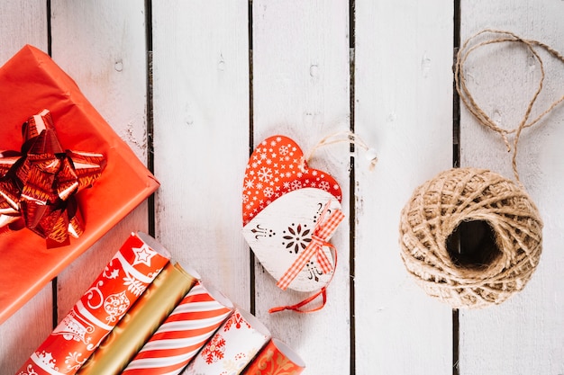 Foto gratuita composición de cajas de regalo