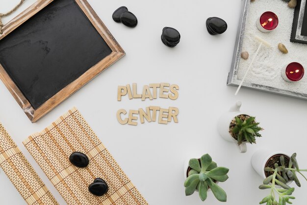 Composición para un centro de pilates