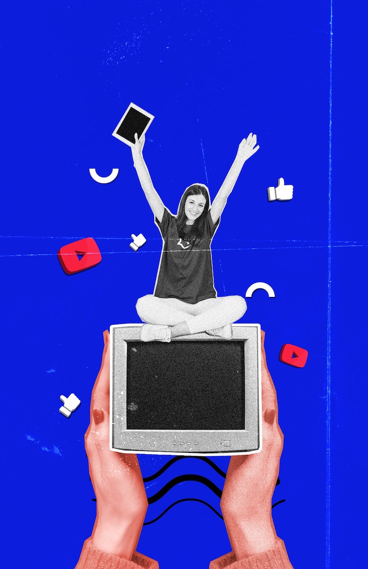 Foto gratuito composición del concepto de redes sociales