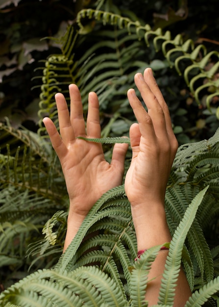 Foto gratuita composición del concepto de sostenibilidad de naturaleza muerta