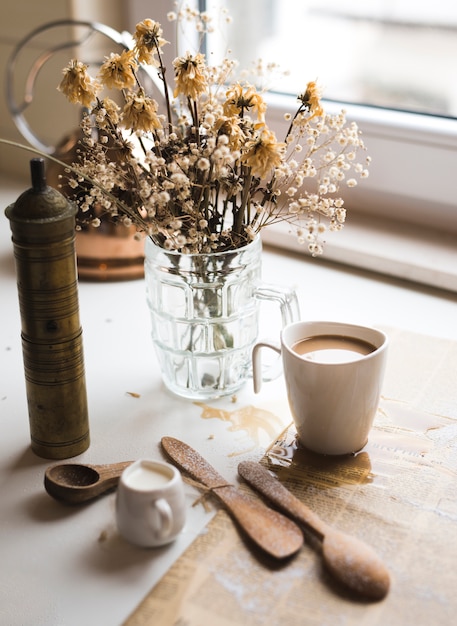 Composición de desayuno