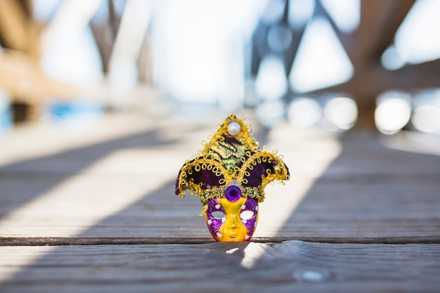 Composición elegante del carnaval de venecia