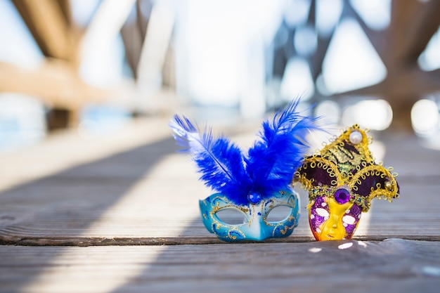 Foto gratuita composición elegante del carnaval de venecia