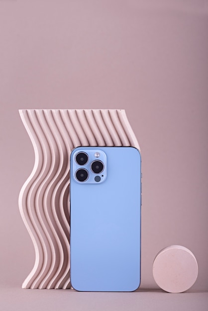 Composición elegante para el teléfono inteligente