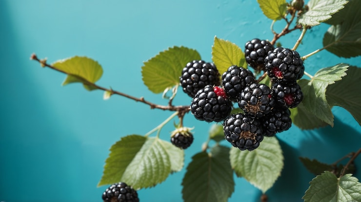 Foto gratuito composición de estudio de frutas tropicales
