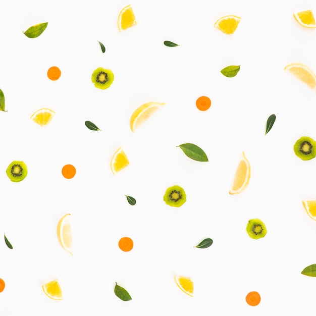 Composición de frutas