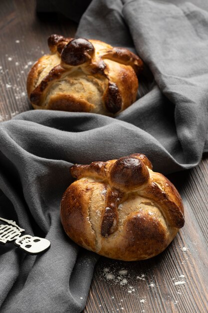 Composición del pan de muerto tradicional