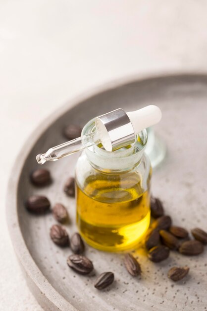 Composición de tratamiento de aceite de jojoba saludable
