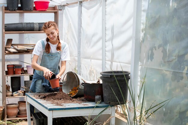 Compost concepto de naturaleza muerta