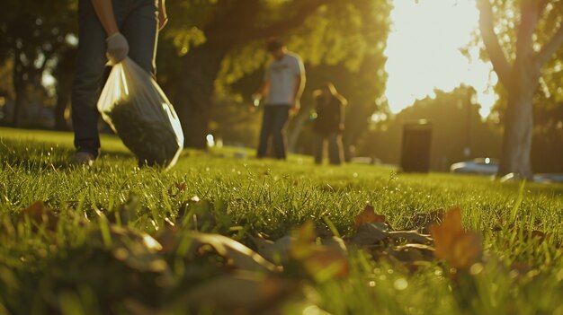 Comunidad de personas que trabajan juntas en la agricultura para cultivar alimentos