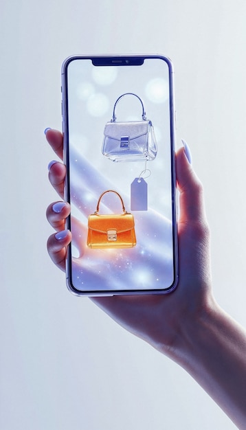 Concepto de compras en línea