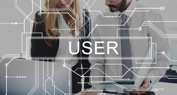 Foto gratuito concepto de contraseña de identidad de usabilidad del sistema de miembros de usuario