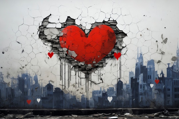 El concepto de corazón roto