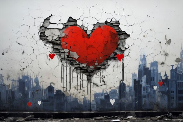 El concepto de corazón roto