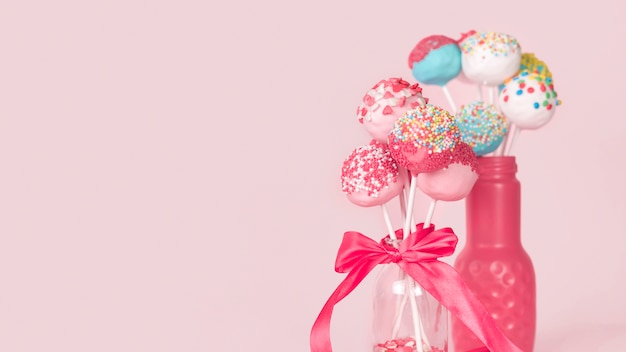 Concepto creativo cake pop