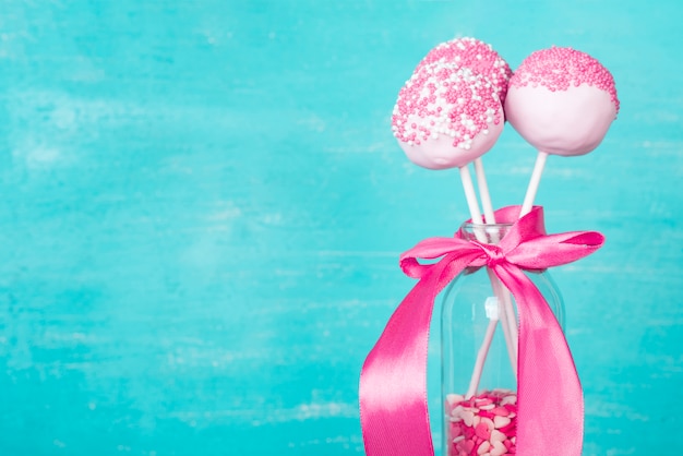 Concepto creativo cake pop