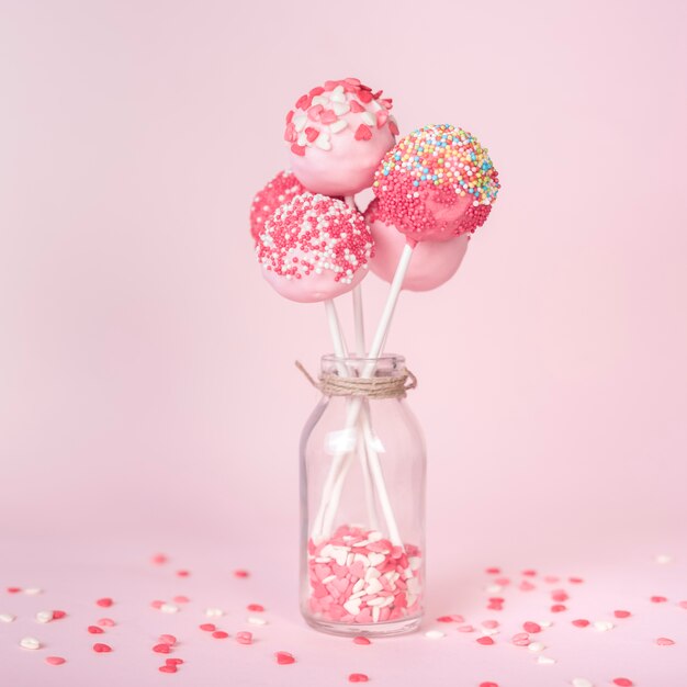 Concepto creativo cake pop