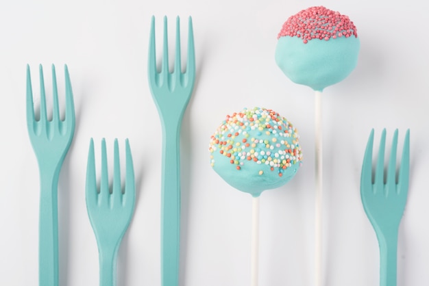 Concepto creativo cake pop