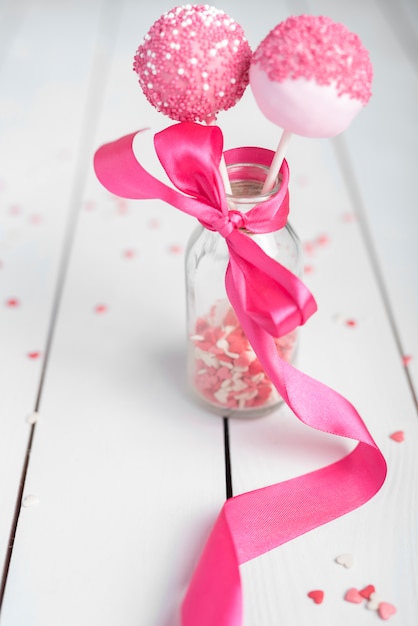 Concepto creativo cake pop