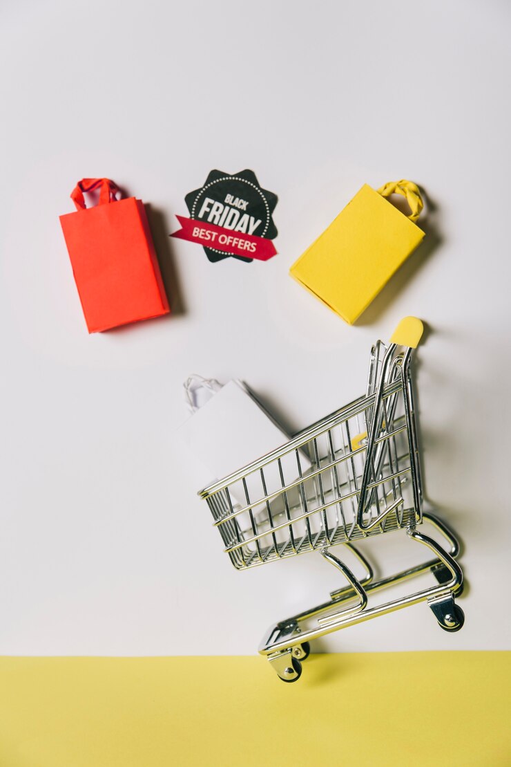Foto gratuito concepto decorativo de black friday