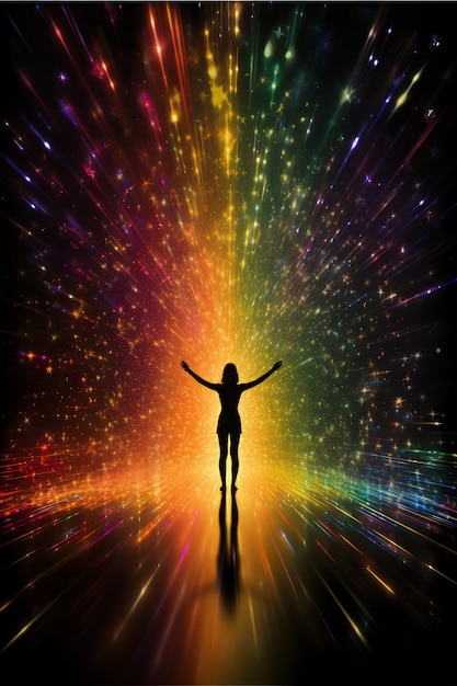 Concepto de despertar espiritual