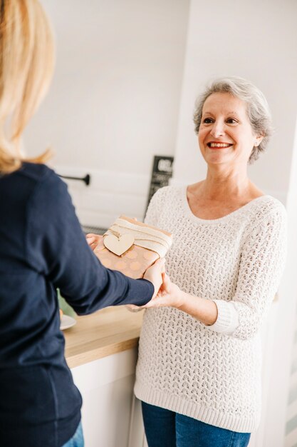 Concepto para el día de la madre en cocina