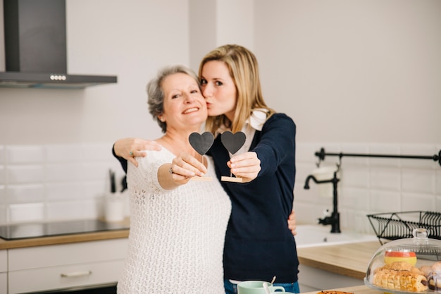 Concepto para el día de la madre con desayuno