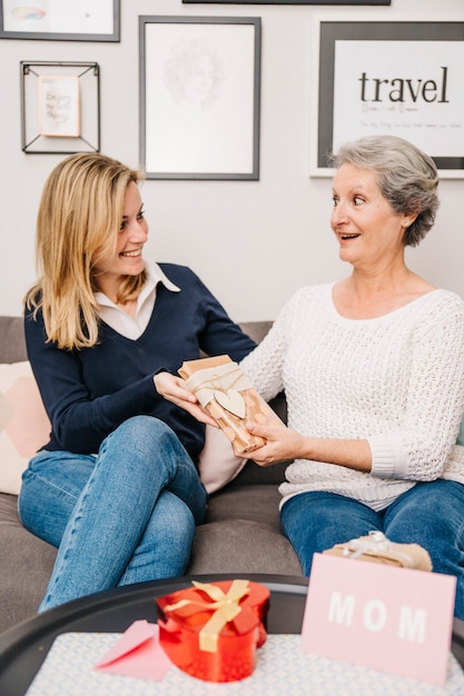 Concepto para el día de la madre en salón