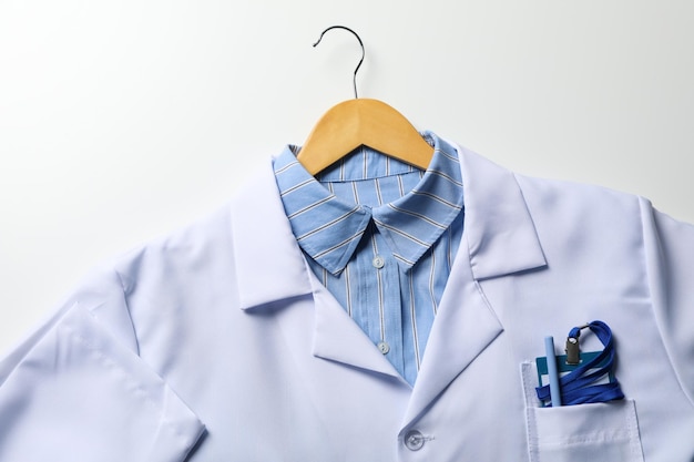 Concepto de día de los trabajadores médicos de atención médica uniforme de medicina