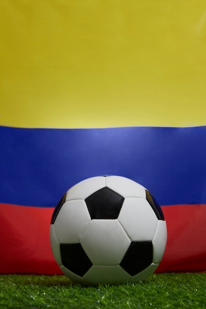 Concepto de equipo nacional de fútbol colombiano