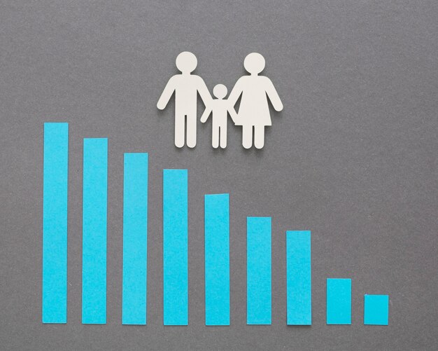 Concepto de fertilidad de la tasa de natalidad