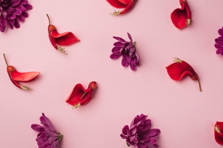 Foto gratuito concepto de flores con estilo elegante