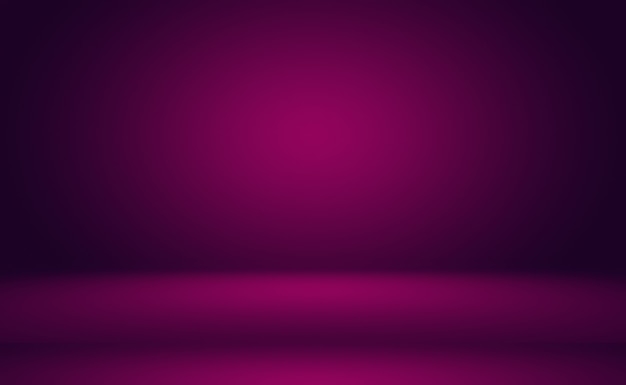 Concepto del fondo del estudio - fondo púrpura del sitio del estudio de la pendiente ligera vacía abstracta para el producto. fondo liso del estudio. Foto gratis